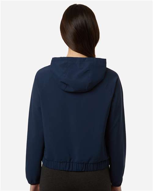 Women's UltraUVP Shoreline Long Sleeve Hooded Pullover - Classic Navy