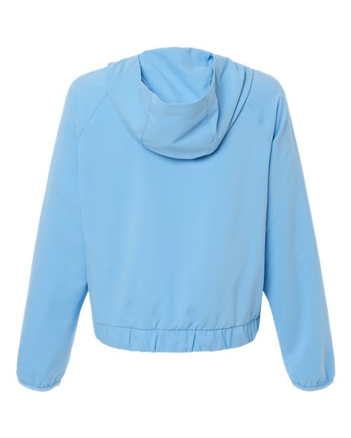 Women's UltraUVP Shoreline Long Sleeve Hooded Pullover - Columbia Blue