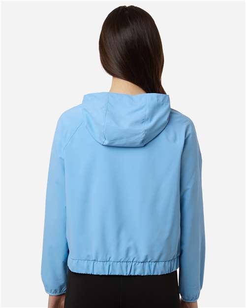 Women's UltraUVP Shoreline Long Sleeve Hooded Pullover - Columbia Blue