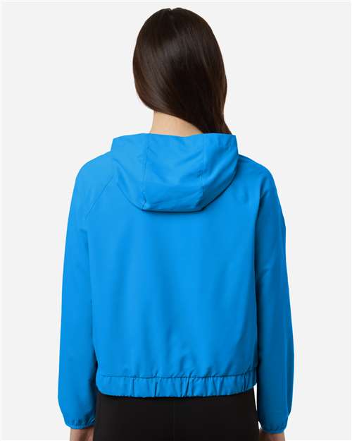 Women's UltraUVP Shoreline Long Sleeve Hooded Pullover - Electric Blue