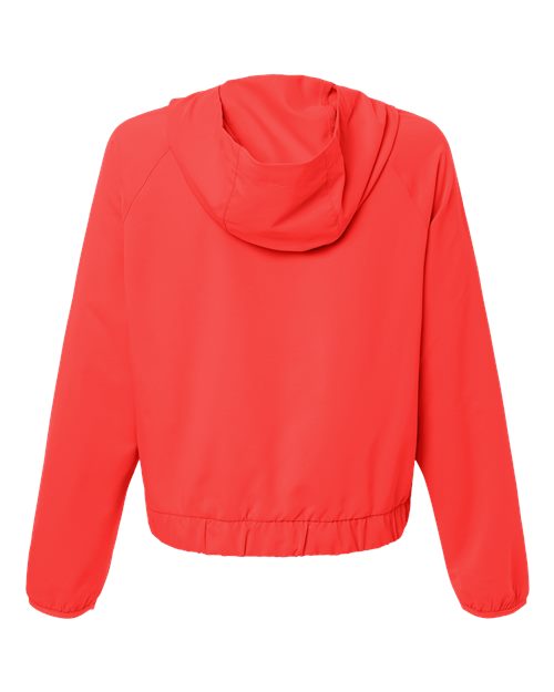 Women's UltraUVP Shoreline Long Sleeve Hooded Pullover - Marina Red