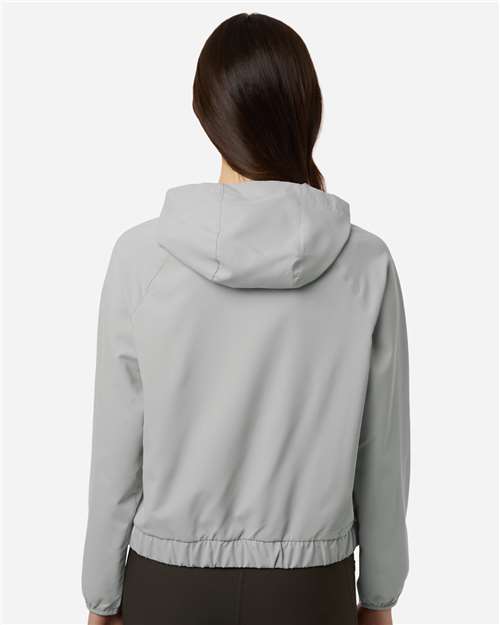 Women's UltraUVP Shoreline Long Sleeve Hooded Pullover - Platinum