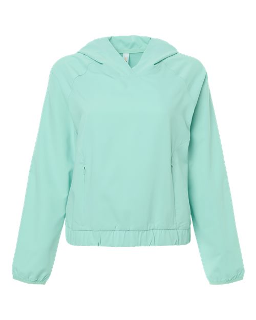 Women's UltraUVP Shoreline Long Sleeve Hooded Pullover - Sea Glass