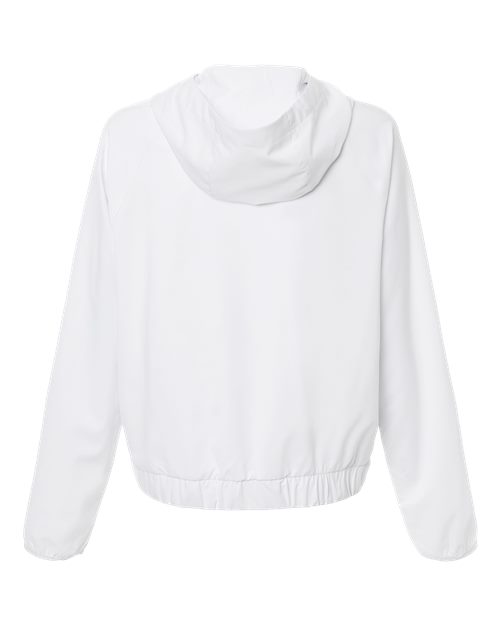 Women's UltraUVP Shoreline Long Sleeve Hooded Pullover - White