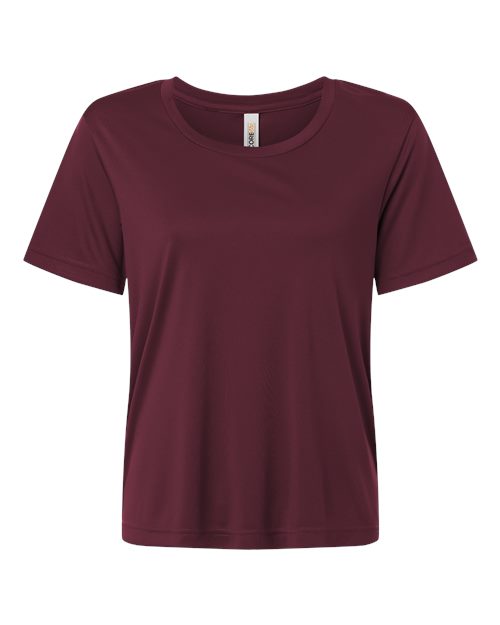 Women's Capital Performance T-Shirt - Burgundy