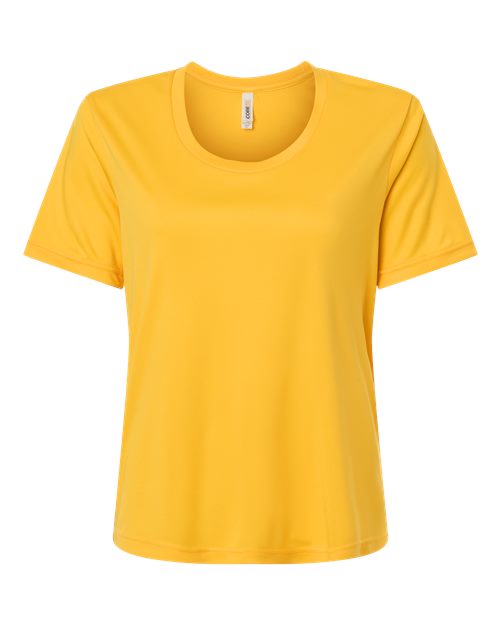 Women's Capital Performance T-Shirt - Campus Gold