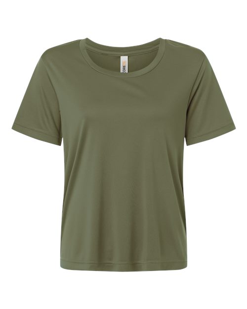 Women's Capital Performance T-Shirt - Military Green