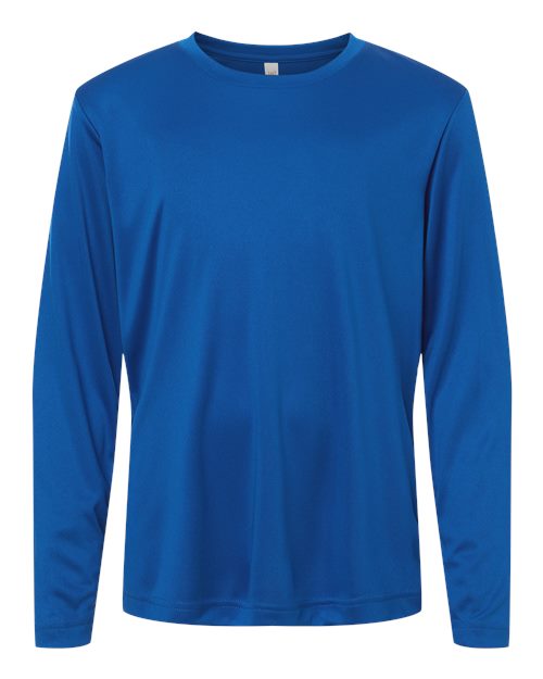 Youth Capital Performance Long Sleeve T-Shirt - True Royal