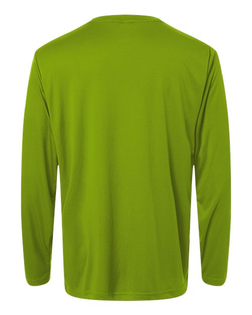 Unisex Capital Long Sleeve Performance T-Shirt - Acid Green