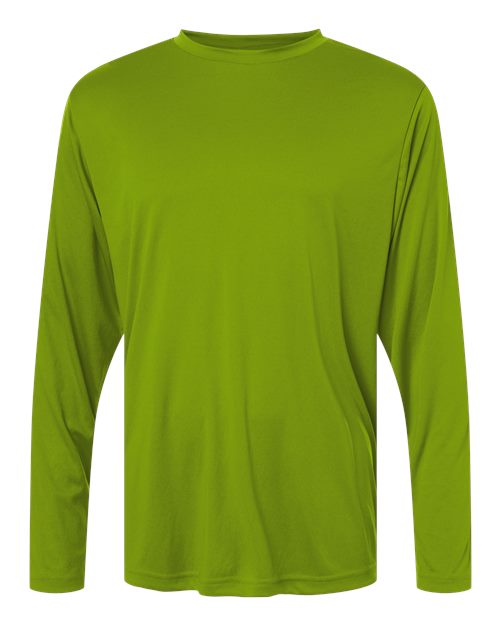 Unisex Capital Long Sleeve Performance T-Shirt - Acid Green