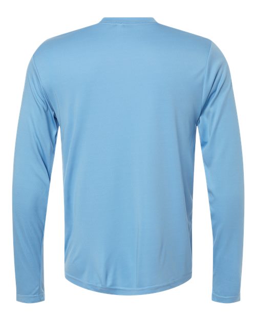 Unisex Capital Long Sleeve Performance T-Shirt - Columbia Blue