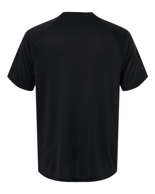 Men's Zone Performance Henley - Black