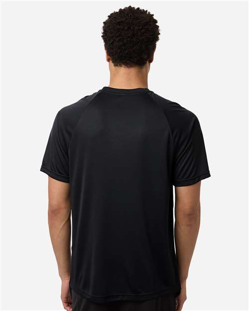 Men's Zone Performance Henley - Black