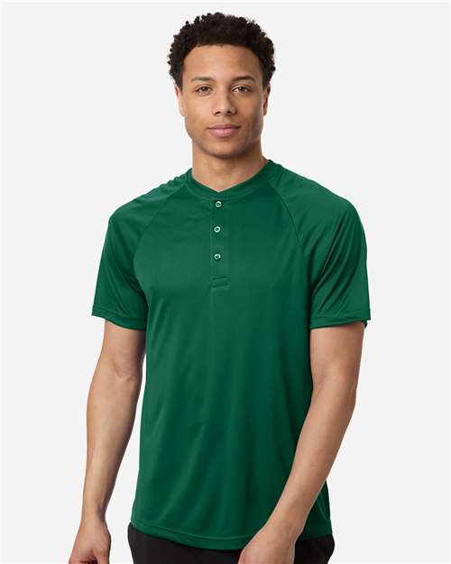 Men's Zone Performance Henley - Sport Forest