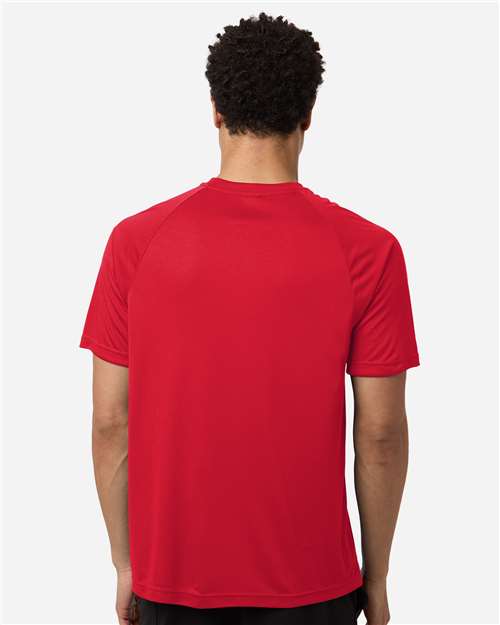 Men's Zone Performance Henley - Sport Red