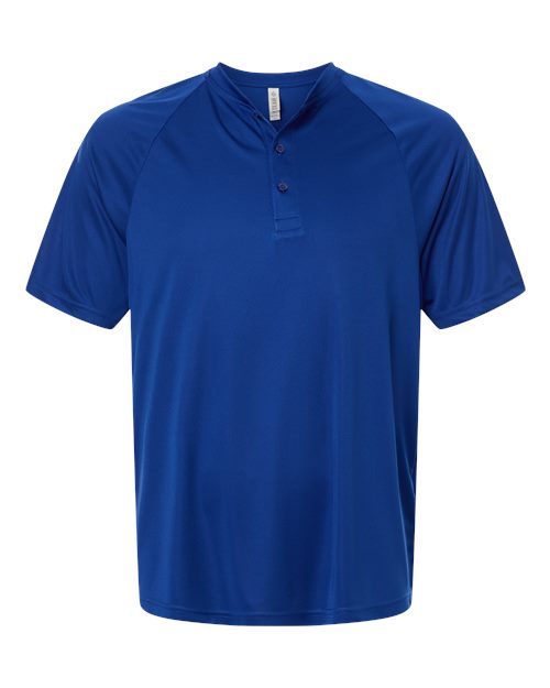 Men's Zone Performance Henley - Sport Royal