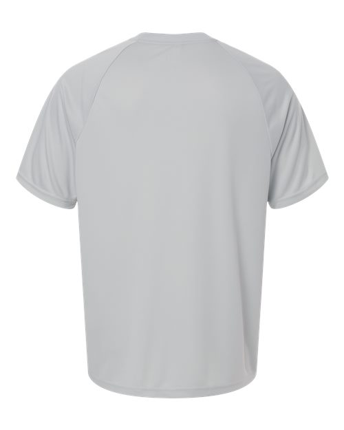 Men's Zone Performance Henley - Sport Silver