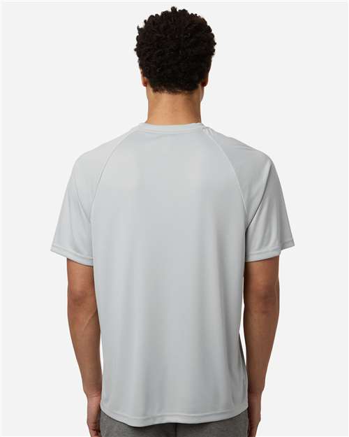 Men's Zone Performance Henley - Sport Silver