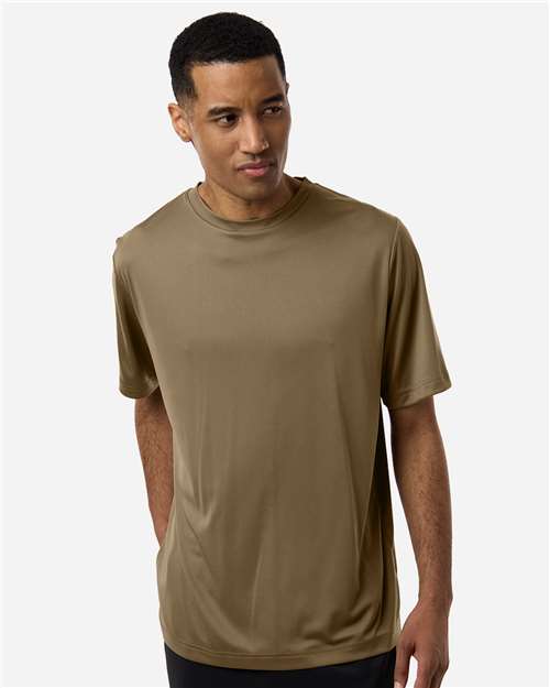 Unisex Capital Performance T-Shirt - Coyote Brown