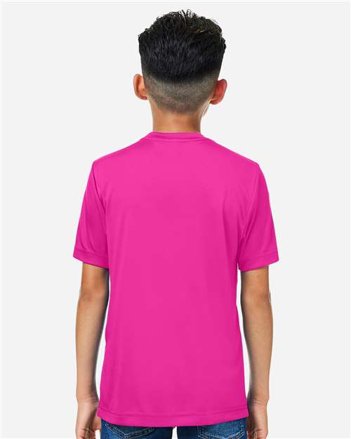 Youth Capital Performance T-Shirt - Bright Magenta