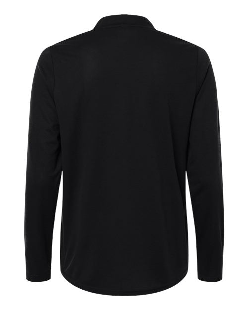 Women's Nova Performance Long Sleeve Pique Polo - Black