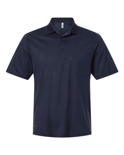 Men's Nova Performance Pique Pocket Polo - Classic Navy