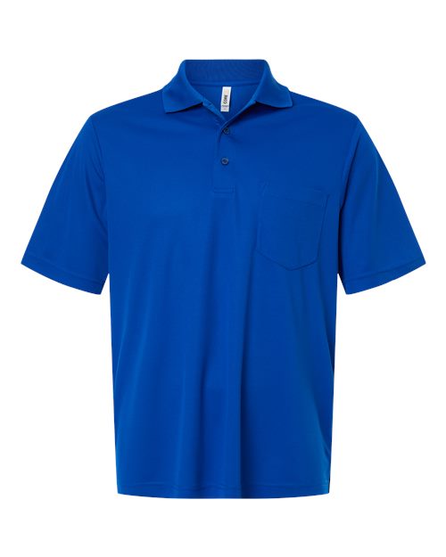 Men's Nova Performance Pique Pocket Polo - True Royal