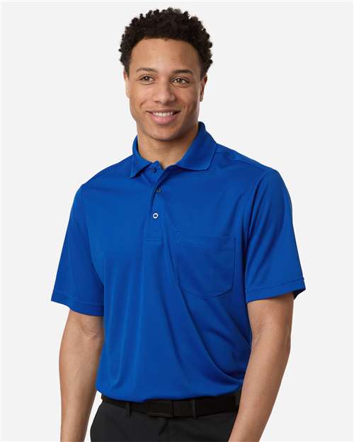 Men's Nova Performance Pique Pocket Polo - True Royal