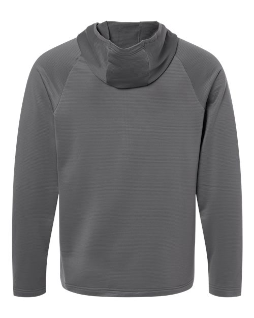 Men's Qualify Quarter-Zip Hooded Pullover - Sport Graphite