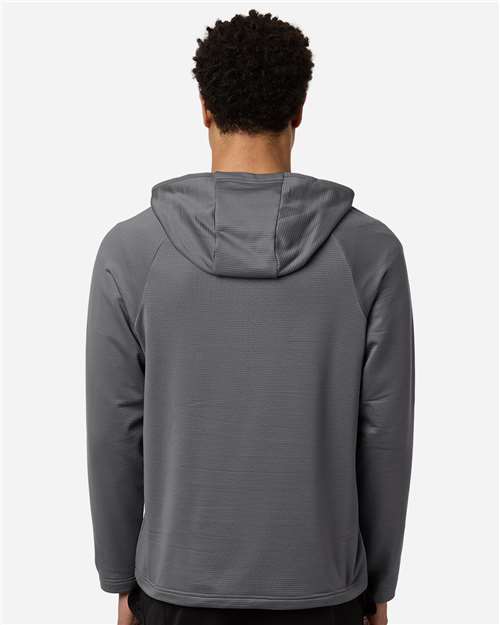 Men's Qualify Quarter-Zip Hooded Pullover - Sport Graphite