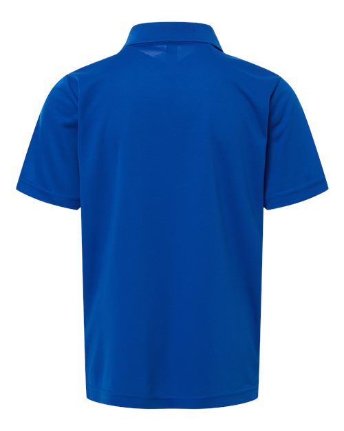 Youth Nova Performance Pique Polo - True Royal