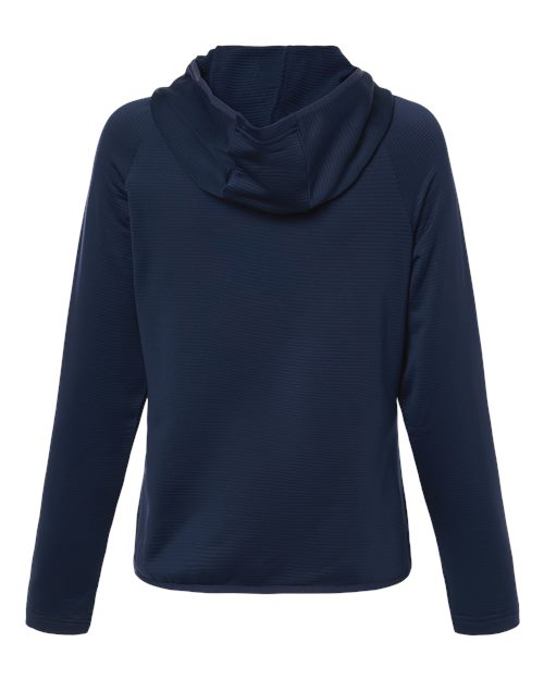 Women's Qualify Quarter-Zip Hooded Pullover - Sport Dark Navy