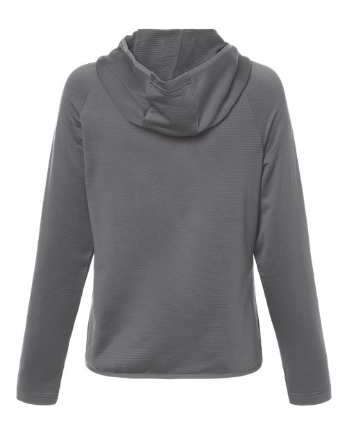 Women's Qualify Quarter-Zip Hooded Pullover - Sport Graphite