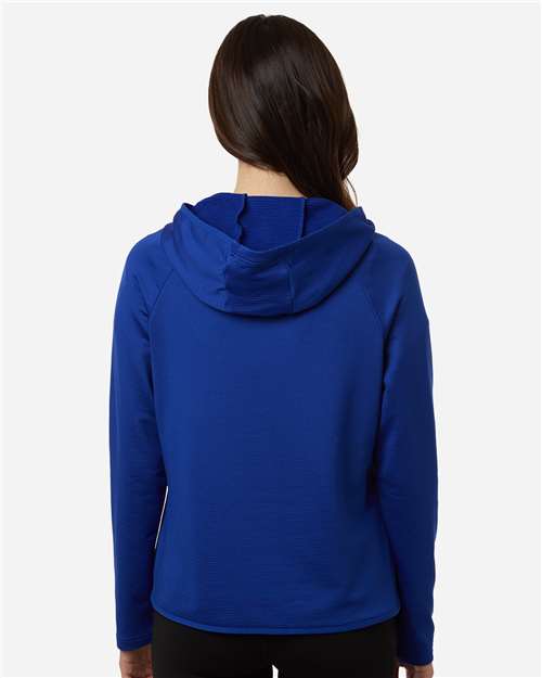Women's Qualify Quarter-Zip Hooded Pullover - Sport Royal