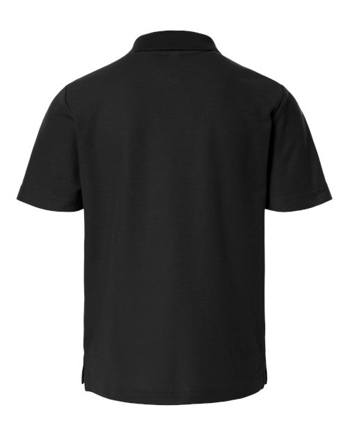 Youth Resolve CVC Performance Pique Polo - Black