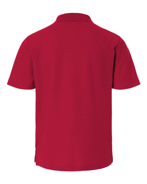 Youth Resolve CVC Performance Pique Polo - Classic Red