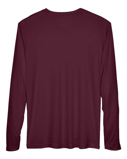 Men's Zone Performance Long Sleeve T-Shirt - Sport Dark Maroon