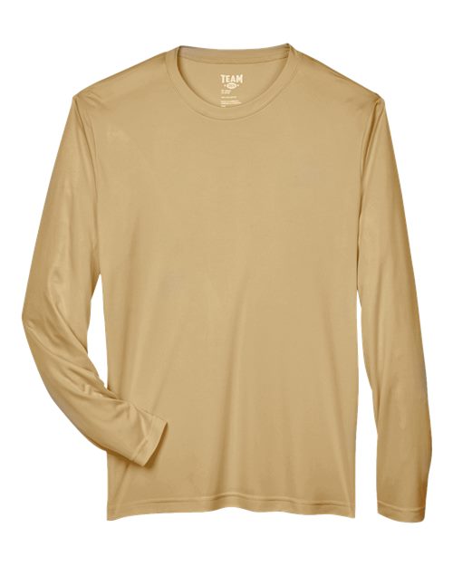 Men's Zone Performance Long Sleeve T-Shirt - Sport Vegas Gold