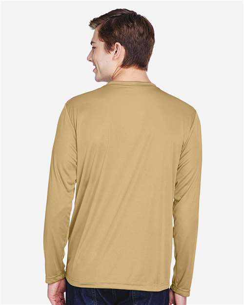 Men's Zone Performance Long Sleeve T-Shirt - Sport Vegas Gold