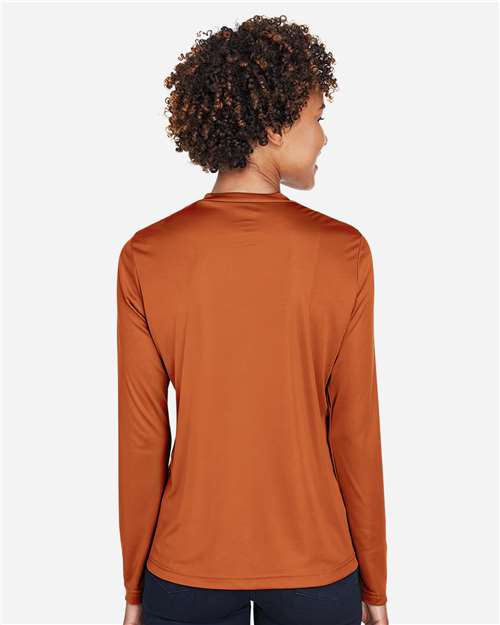 Women's Zone Performance Long Sleeve T-Shirt - Sport Burnt Orange
