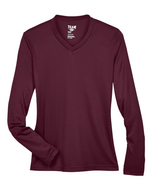 Women's Zone Performance Long Sleeve T-Shirt - Sport Dark Maroon