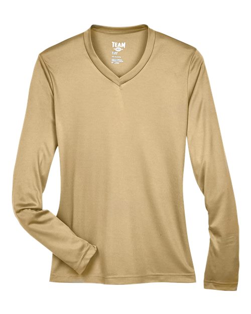 Women's Zone Performance Long Sleeve T-Shirt - Sport Vegas Gold