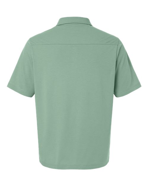 Men's Seaton Pebble Textured Polo - Balsam Green