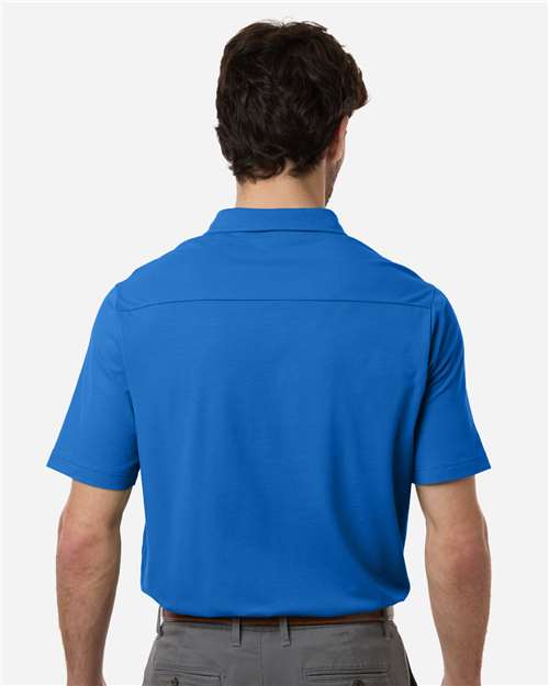 Men's Seaton Pebble Textured Polo - French Blue