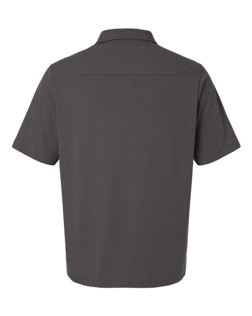 Men's Seaton Pebble Textured Polo - Graphite