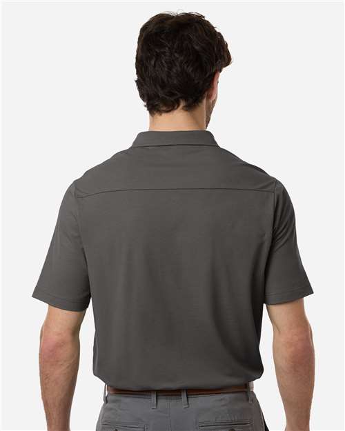 Men's Seaton Pebble Textured Polo - Graphite