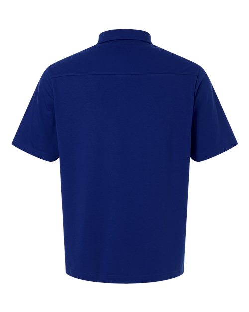 Men's Seaton Pebble Textured Polo - Midnight Royal