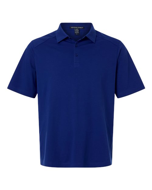 Men's Seaton Pebble Textured Polo - Midnight Royal