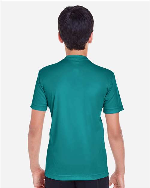 Youth Zone Performance T-Shirt - Clear Teal