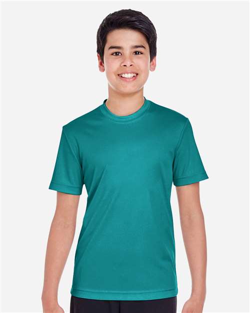 Youth Zone Performance T-Shirt - Clear Teal